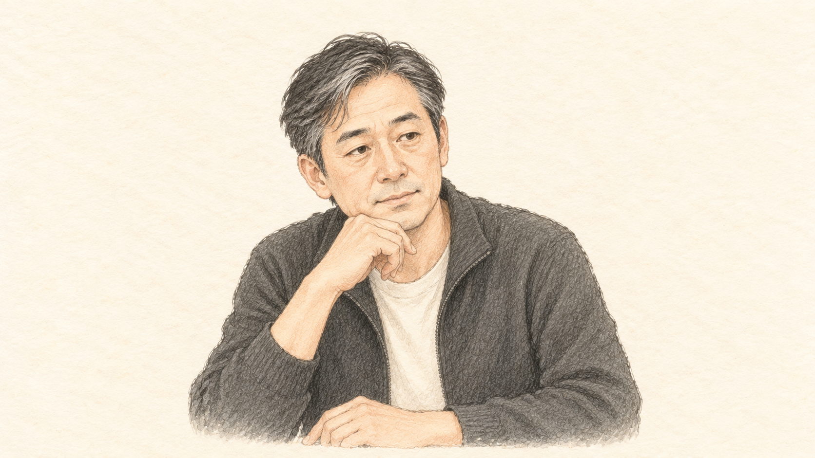 相談者のイメージイラスト（50代男性）