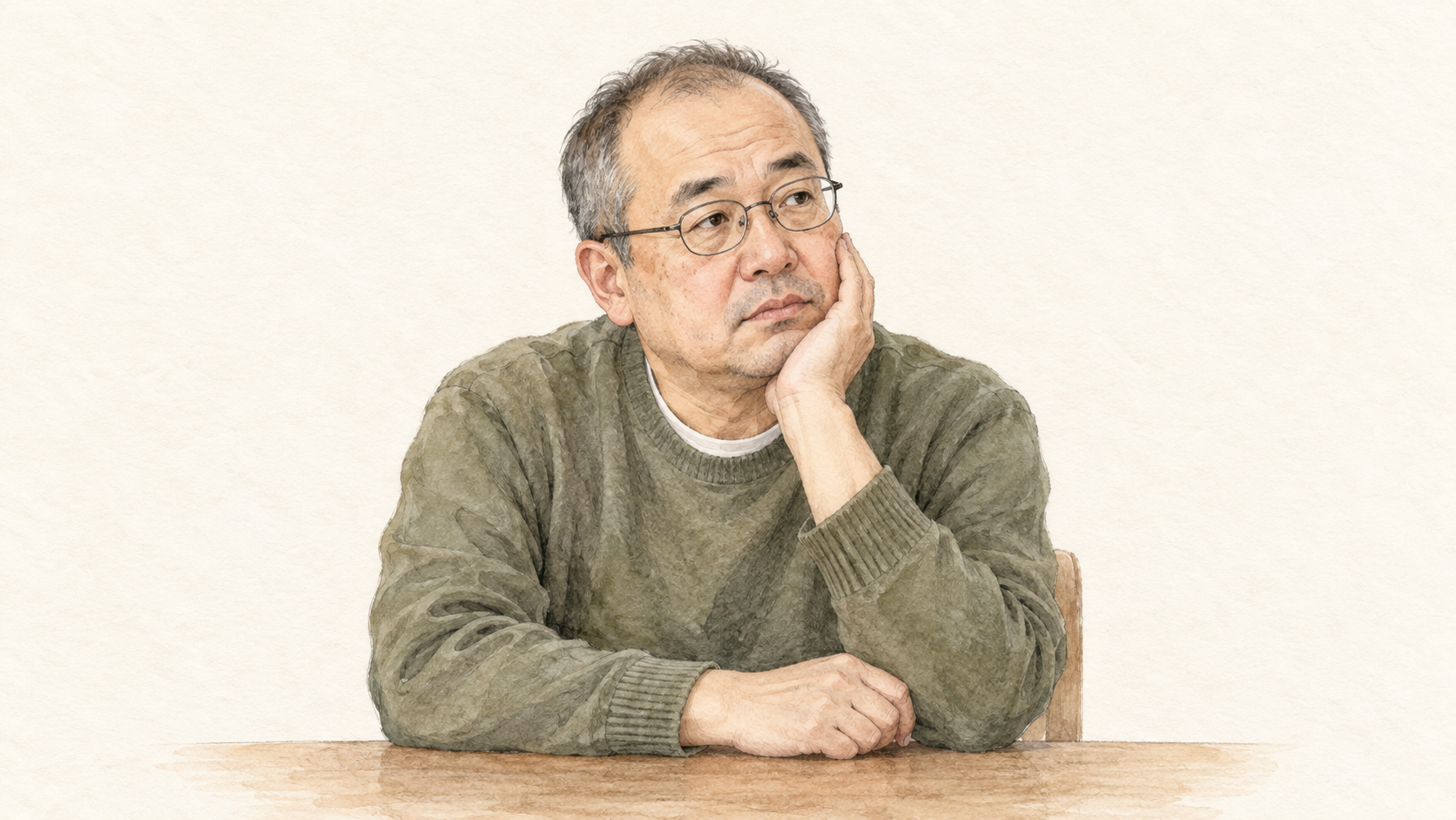 50代男性の相談者イメージイラスト