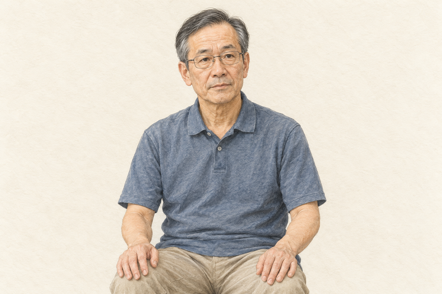 60代男性の相談者イメージイラスト