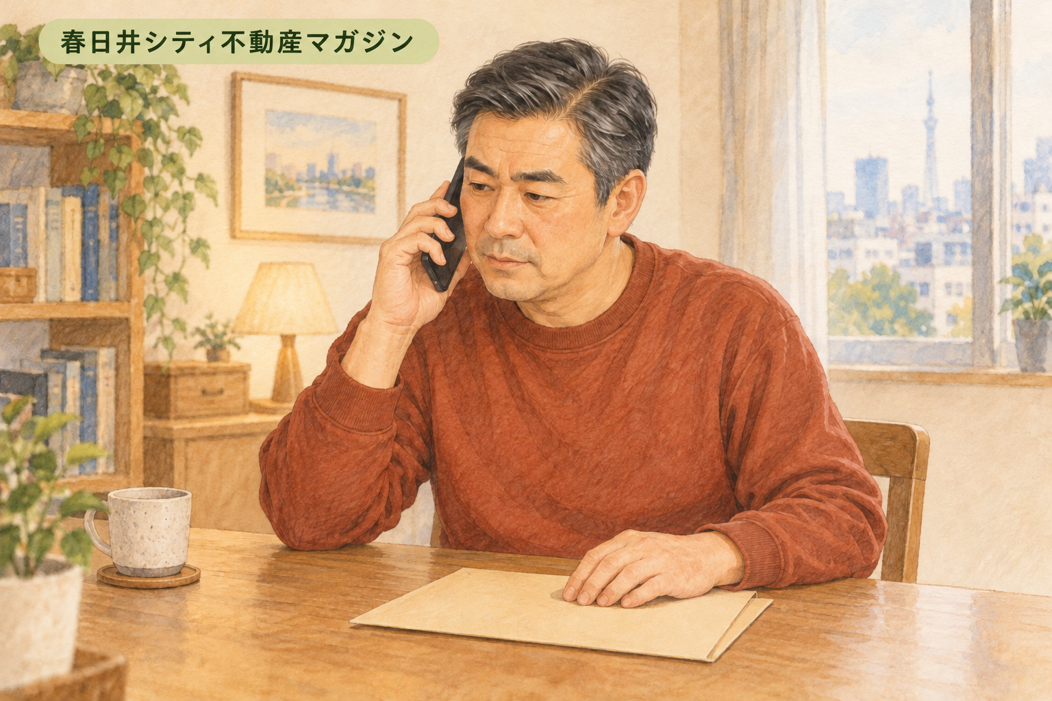 相談16｜東京に住んだまま、春日井の実家を売れる？（東京都・50代男性）｜春日井シティ不動産マガジン