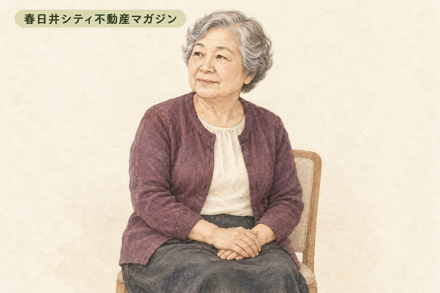 相談23｜自宅を売って、マンションに住み替える？（春日井市・70代女性）｜春日井シティ不動産マガジン