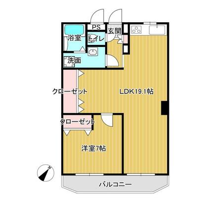 春日井市中央通１丁目・4階1LDK｜賃貸マンション・6.8万円／月／59.15㎡／1LDK